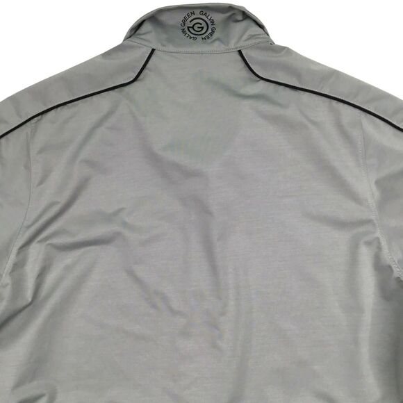 Galvin Green Golf Windbreaker Jacket Mens Size Medium Grey Full Zip Performance - Picture 7 of 14